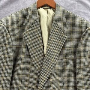 Brooks Brothers Wool Blazer Mens 41 Reg Brown Tweed Sport Coat